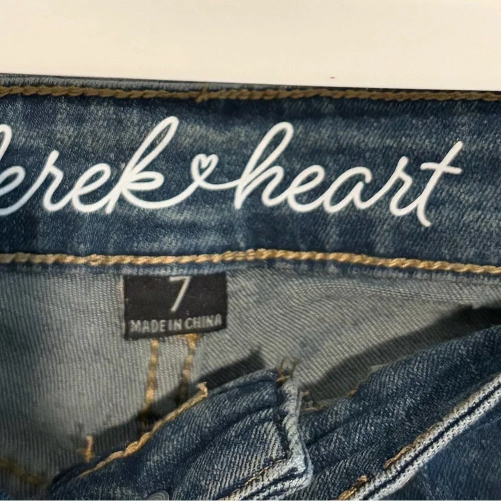 Derek Heart Blue Denim Jeans